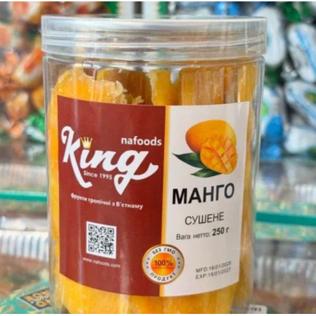 МАНГО натуральний King у банці, 250г