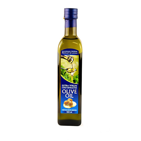 ОЛІЯ ОЛИВКОВА Extra Virgin Cold Extracted Olive Oil 500г